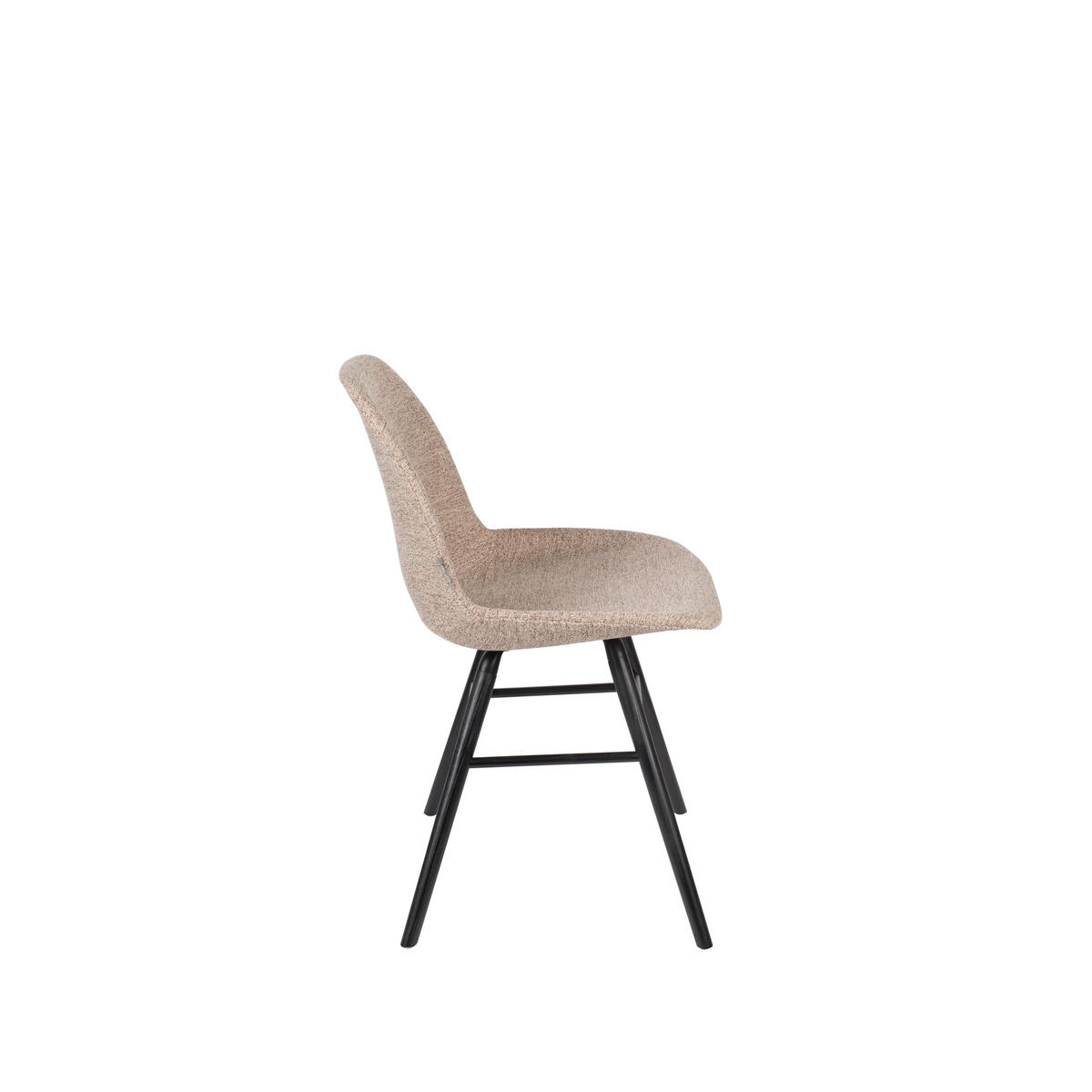 ESSZIMMERSTUHL Albert Kuip Soft Beige - 2 er Set - Beige, Textil (49/81.5/55cm) - Zuiver