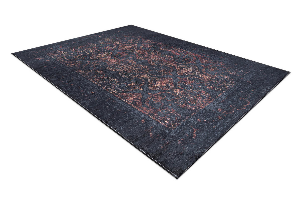 TEPPICH Andre 120/170 cm - Schwarz, Textil (120/170cm) - rugsX