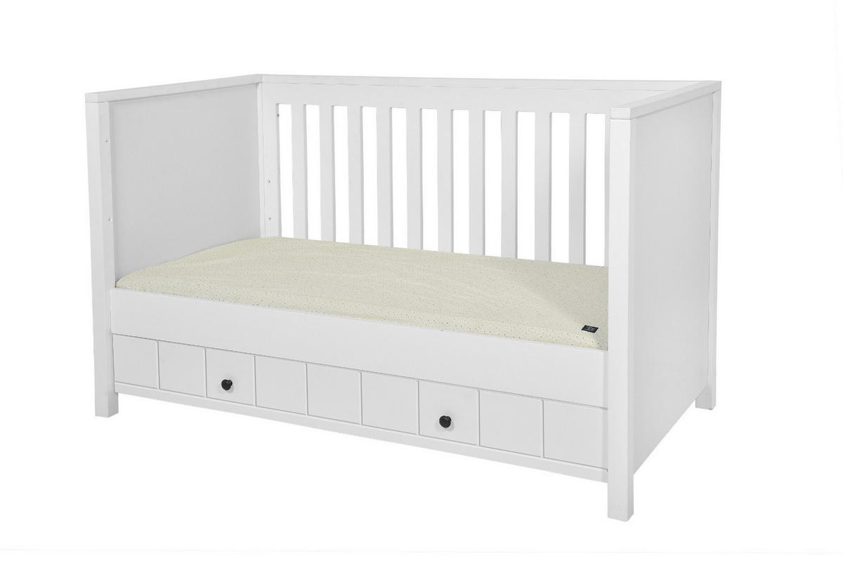 GITTERBETT Allpin 140/70 - Weiß, Holzwerkstoff (70/140cm) - RAUMHIRSCH FURNITURE