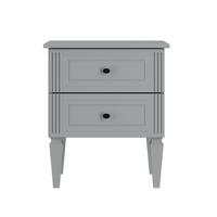 NACHTTISCH Ines - Grau, Holzwerkstoff (51/59/40cm) - RAUMHIRSCH FURNITURE