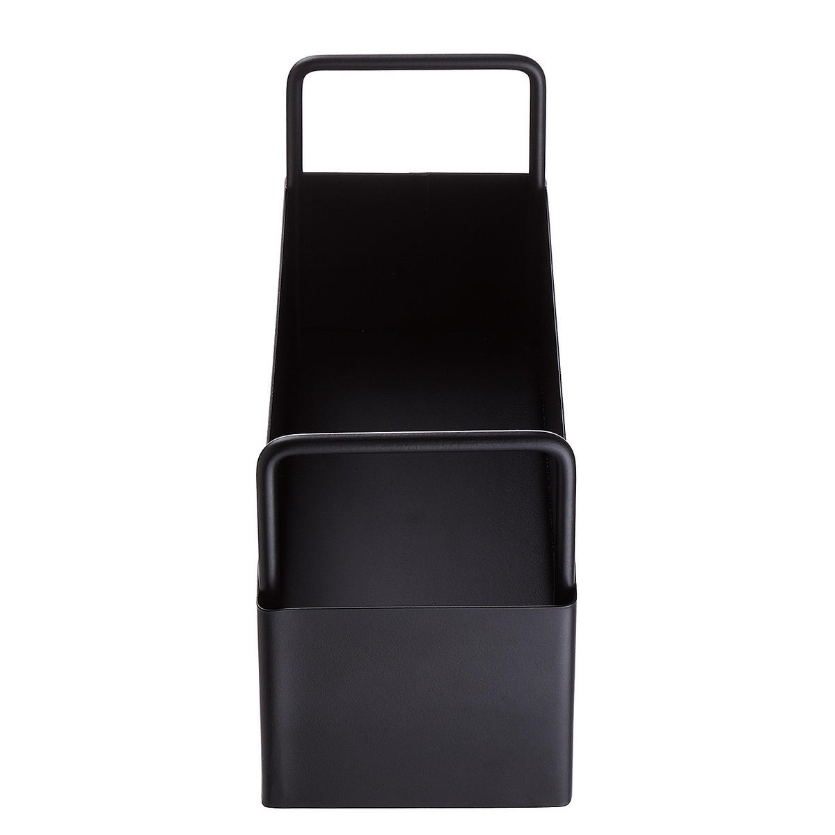 UTENSILIENBEHÄLTER Sideline - Schwarz, Metall (25/12/9cm) - Butlers