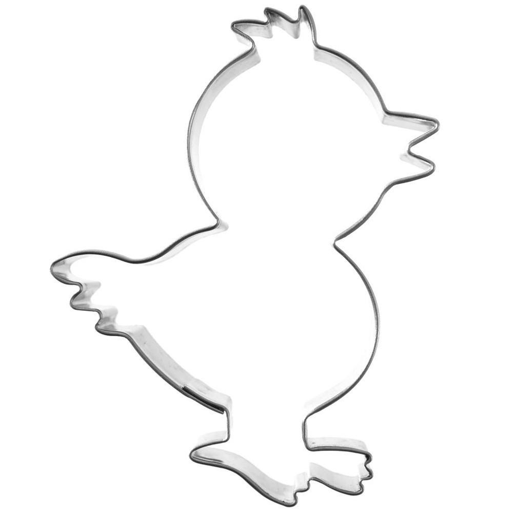AUSSTECHFORM Küken 7 cm Silber - Silberfarben, Metall (5.5/1.7/7cm) - Orion 