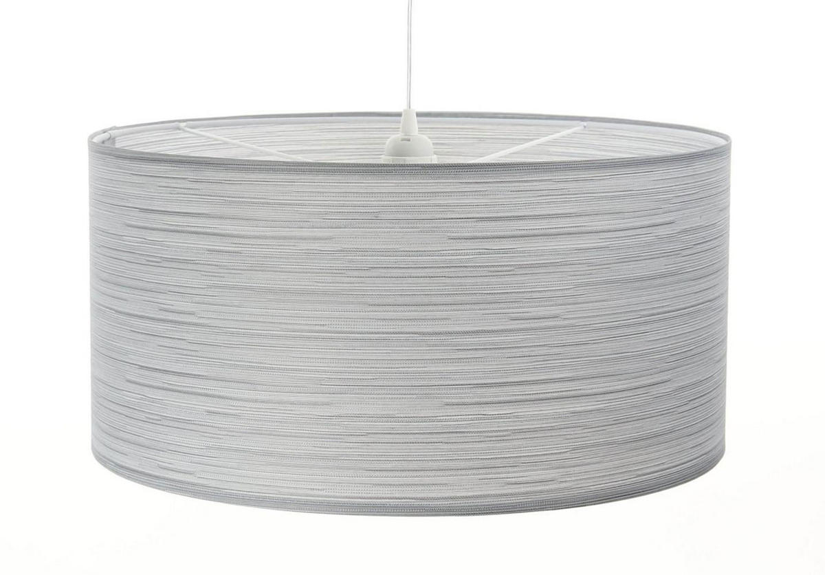 HÄNGELEUCHTE Grau 50/25 cm - Grau, Kunststoff (50/0.6/25cm) - ONZENO