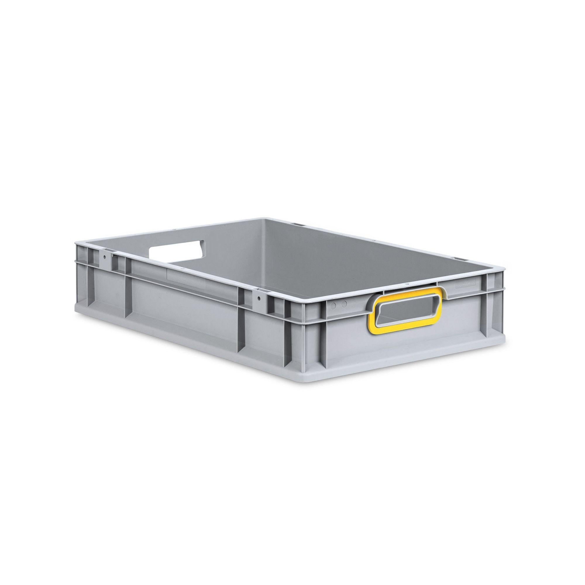 EUROBOX Nextgen Color 12x40x60cm 23 Liter Griffe Gelb Offen - Gelb, Kunststoff (40/12/60cm) - PROREGAL