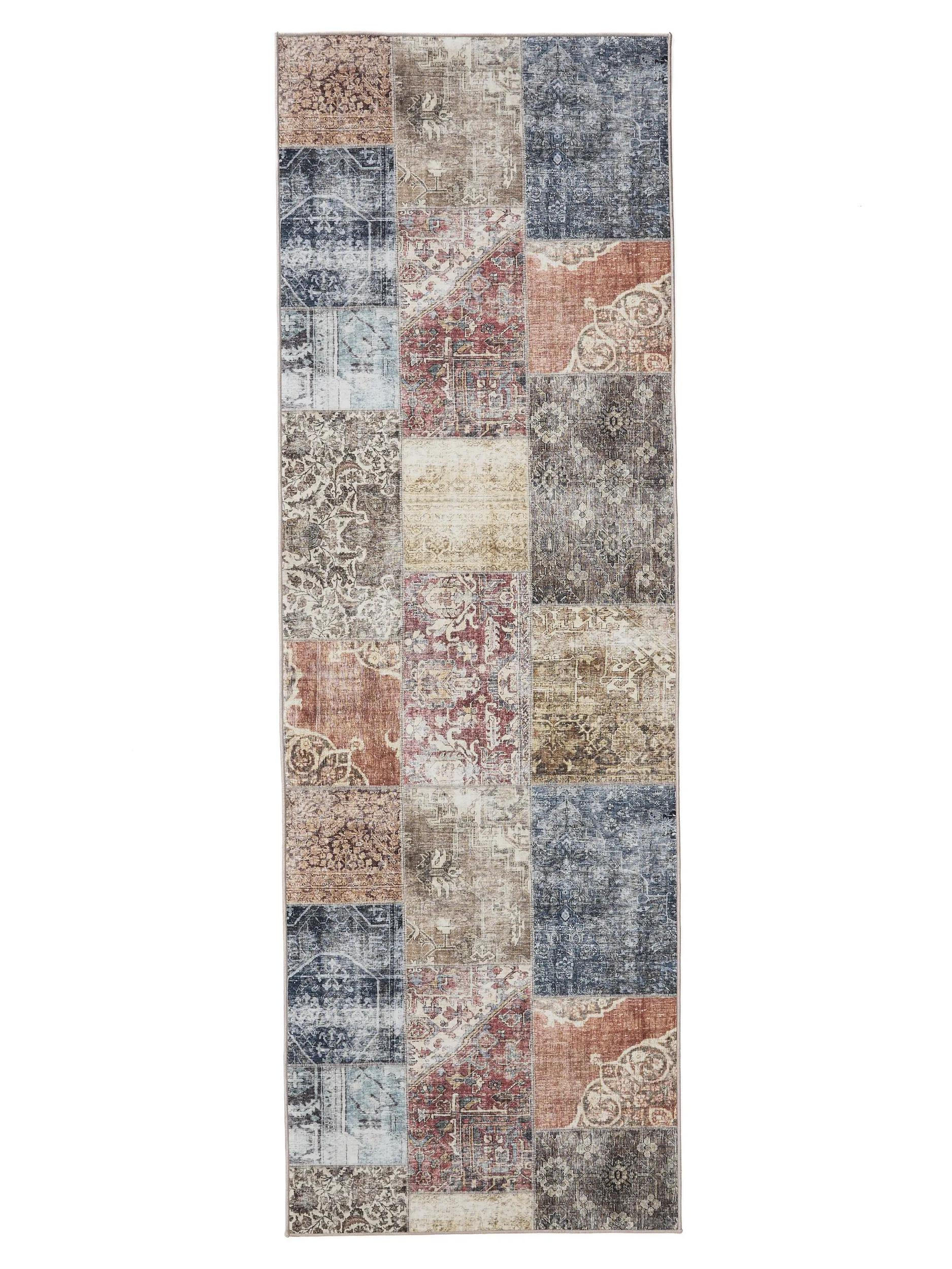 TEKAŠKI prt George večbarvni 80x240 cm - večbarvno, umetna masa (80/240cm) - benuta