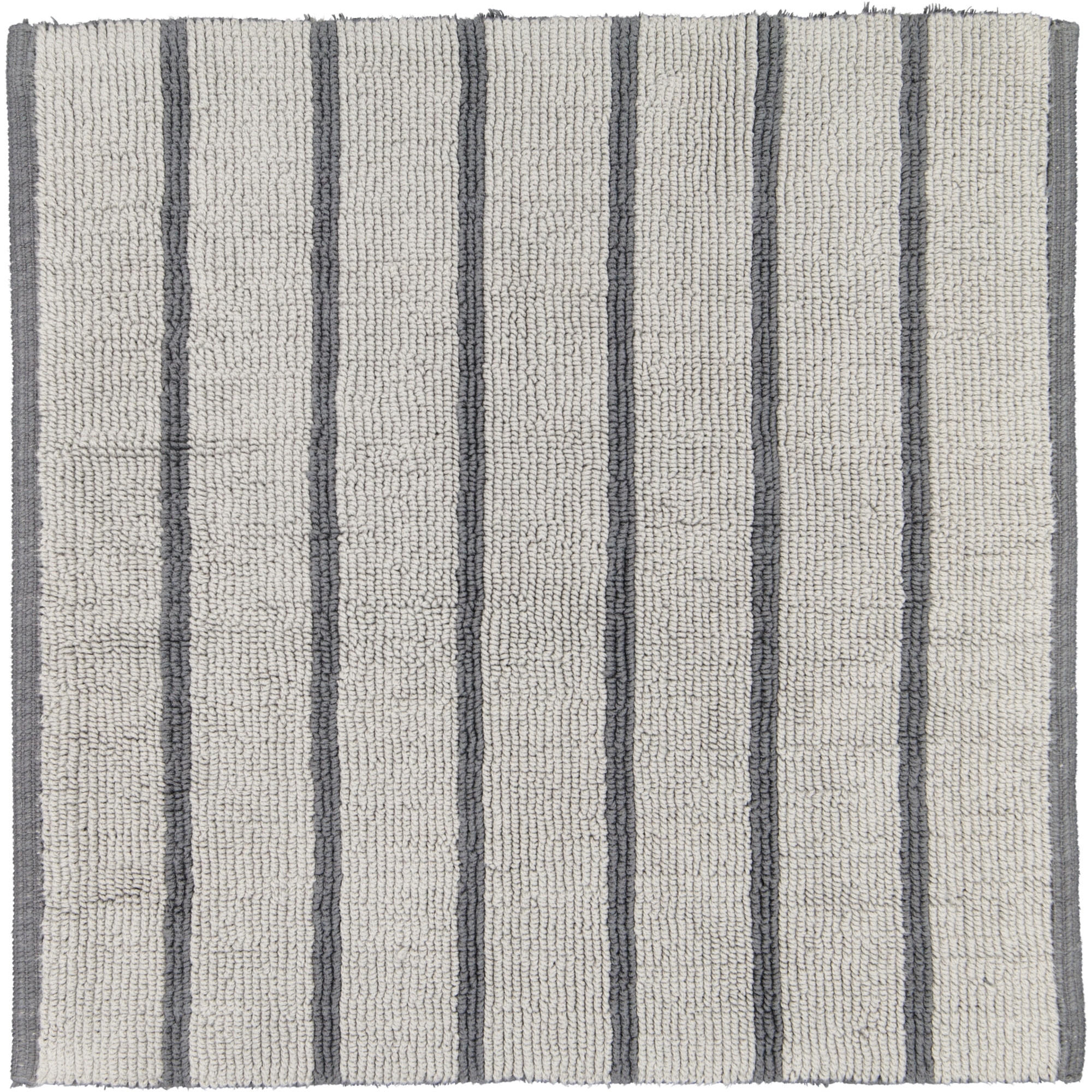 BADTEPPICHE BALANCE STREIFEN 1008 ANTHRAZIT - 73 - Grau, Textil (60/60cm) - Cawoe