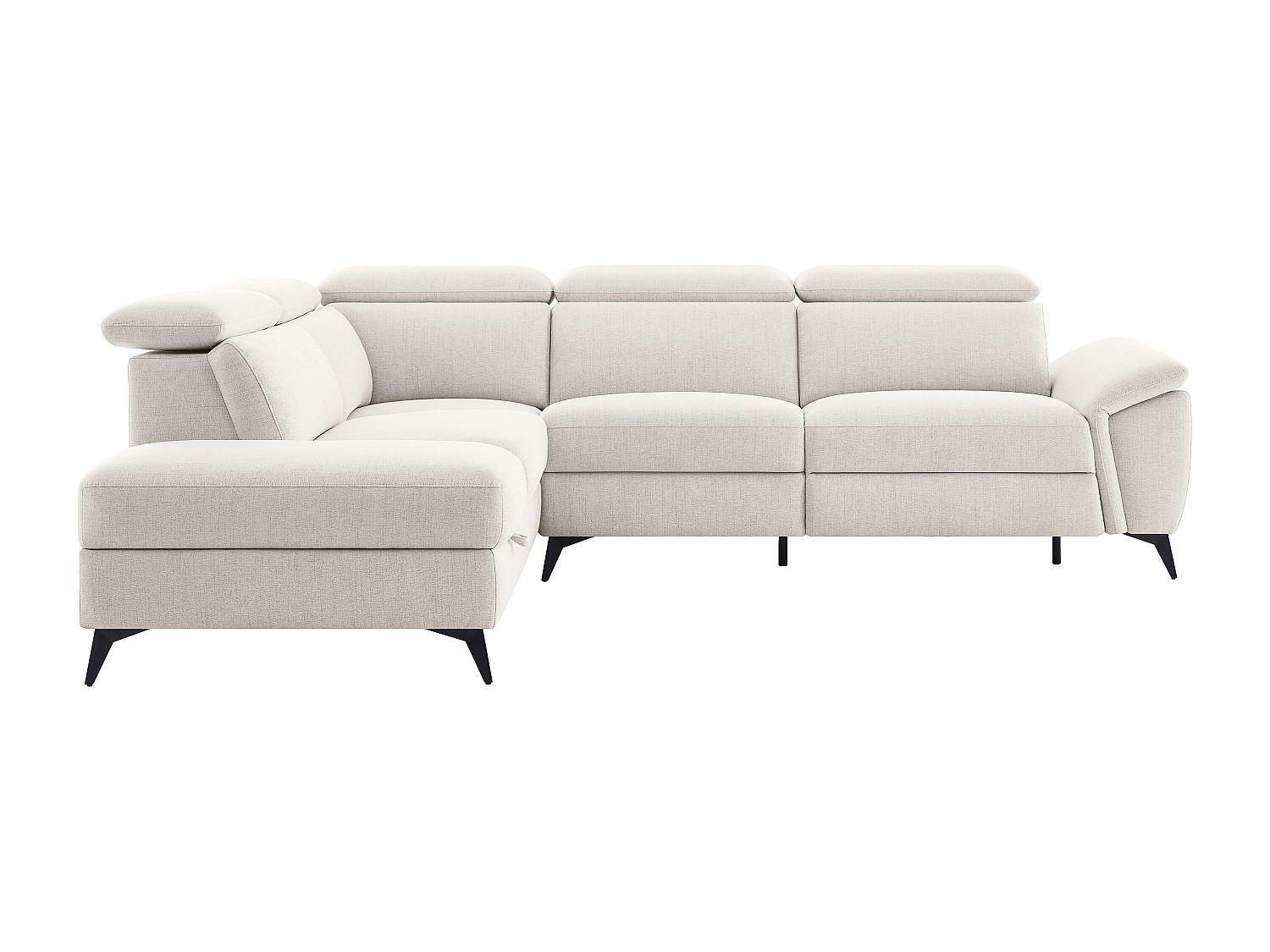 Vente-Unique Relaxsofa Beige 279x83x221 cm