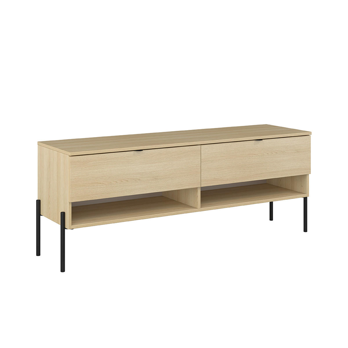 TV-MÖBEL Lucilla Holz - Braun, Holzwerkstoff (140/55/40cm) - Petits-meubles