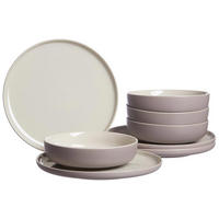 TAFELSERVICE Jasper taupe 8er Set - Taupe, Keramik (1/1/1cm) - Ritzenhoff Breker