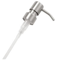 ERSATZ-SEIFENSPENDERPUMPKOPF PIAZZA, Edelstahl - Edelstahlfarben, Metall (7/16.5/3cm) - bremermann