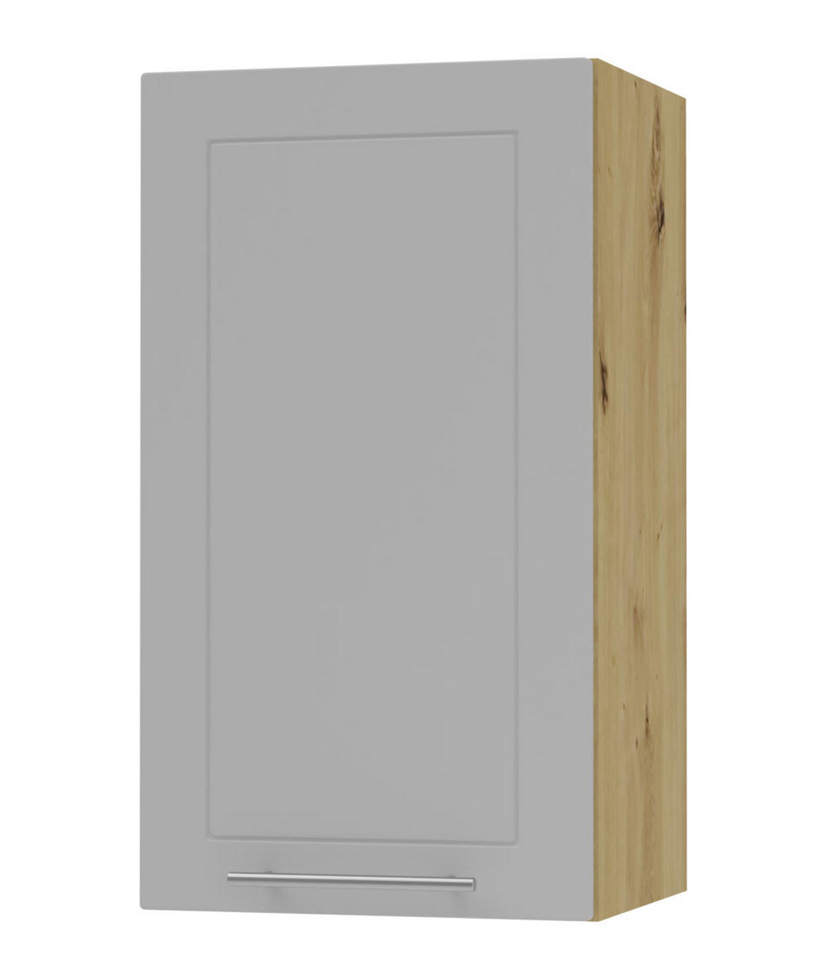 KÜCHENHÄNGESCHRANK Kvantum W2/40 Dust Grey Matt / Eiche Artisan Matt 40 / 32,5 / 72cm - Eiche Artisan/Grau, Holz/Holzwerkstoff (40/72/32.5cm) - Feldmann-Wohnen