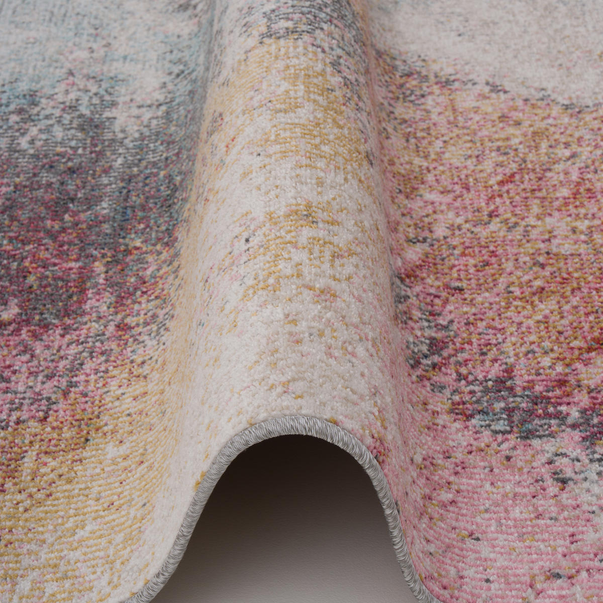 INDOOR OUTDOOR TEPPICH LAGOS VINTAGE - Gelb, Textil (80/150cm) - Pergamon