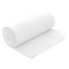 FLEECEDECKE weiß 130/160 cm Kettelrand Anti-Pilling - Weiß, Textil (130/160cm) - wometo