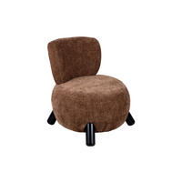 SESSEL Busto Braun 74/74/74 cm - Braun, Kunststoff (74/74/74cm) - Leitmotiv