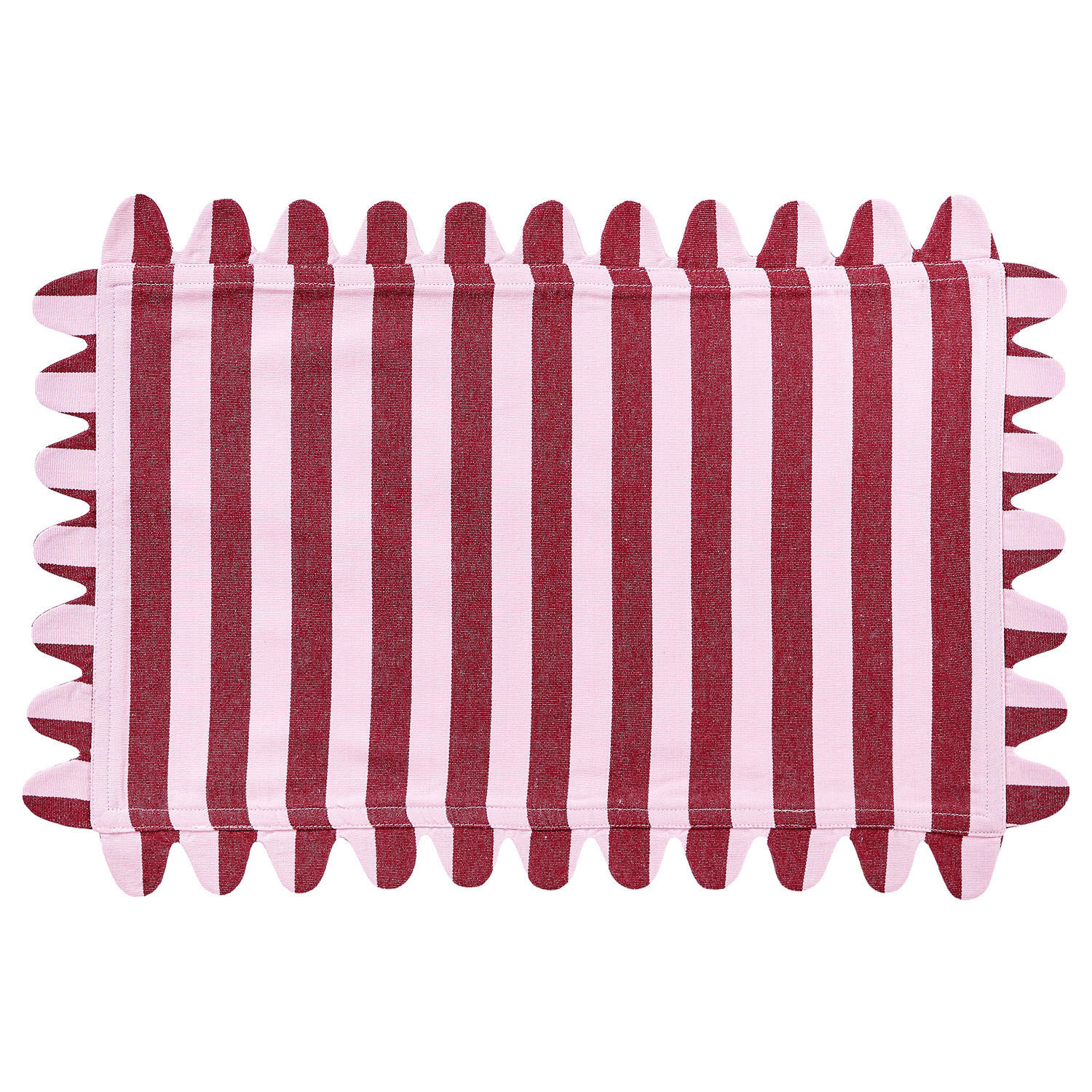 TISCHSET Vega Strip gestreift - Rosa, Textil (33/49cm) - Butlers