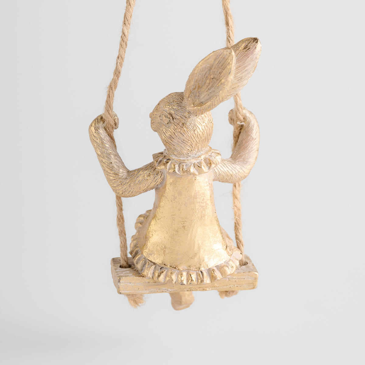 OSTERDEKO Jigglina - Goldfarben, Kunststoff (7/13/4.5cm) - home&you