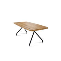 MASSIVHOLZTISCH Danette 7 180x76x90 Esszimmertisch Wildeiche geölt - Wildeiche, Holz (180/76/90cm) - 58aufmkessel