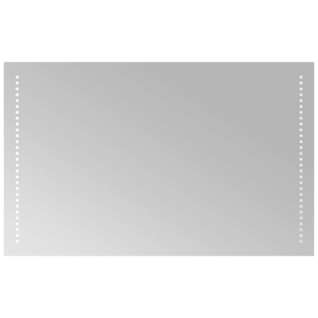 LED-BADSPIEGEL 80x50 cm - Transparent, Glas (50/50/80cm) - furnicato