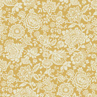 VLIESTAPETE Trailing Laurissa Blass Ockergelb - Gelb, Papier/Kunststoff (52/1000cm) - Graham & Brown