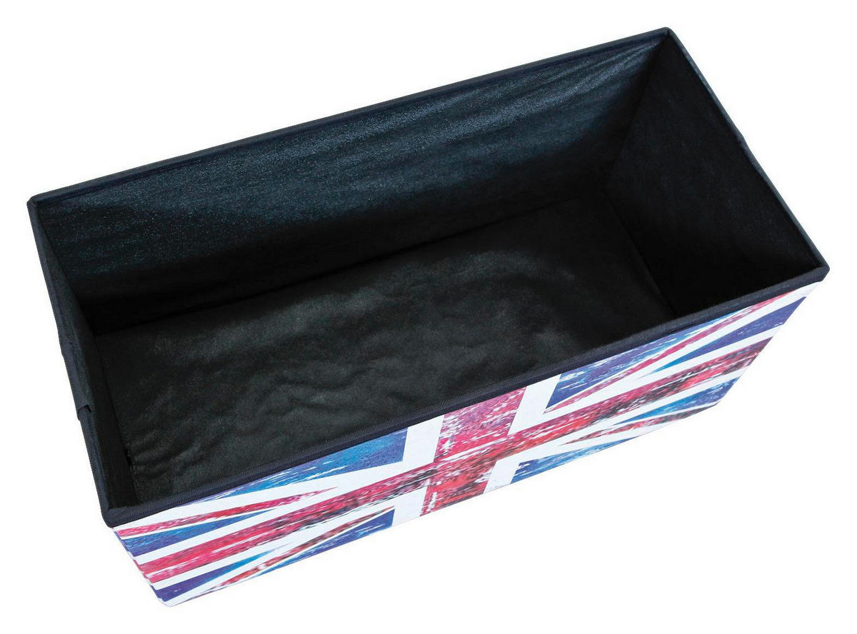 FALTBOX in Multicolor - Blau, Textil (76/38/38cm) - MID.YOU