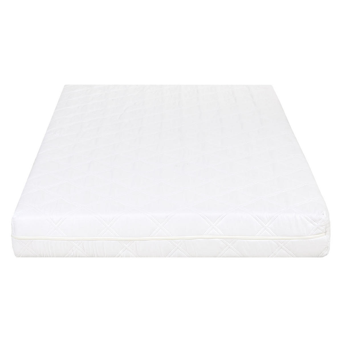KINDERMATRATZE 80/160 cm Höhe ca. 11 cm - Weiß, Textil - Homestyle4u