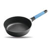 HOCHRANDPFANNE INDUKTION ⌀24cm - BLAU - Blau/Hellblau, Kunststoff/Metall (24cm) - Gastrolux