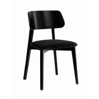 STUHL Korinn 80 x 46 x 43 cm, schwarz - Schwarz, Metall (46/85/43cm) - Margaret Hadas24