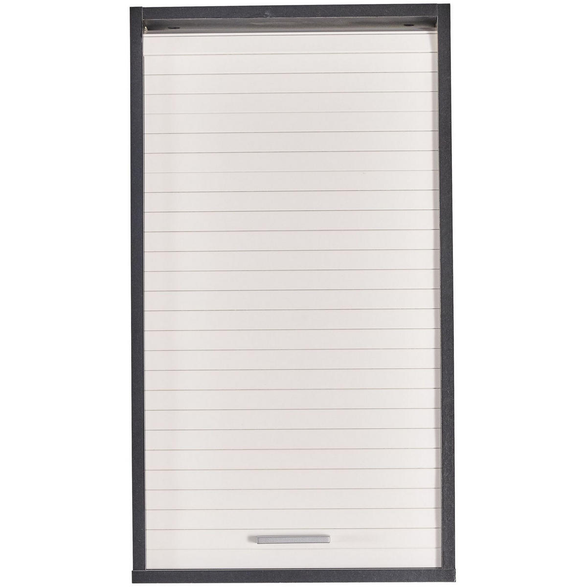 KÜCHENOBERSCHRANK mit Rolladentür 35/40/72cm - Schwarz, Holzwerkstoff (40/72/35cm) - Simmob