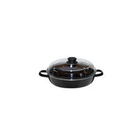 SCHMORPFANNE 0043-022 - Schwarz, Metall (20cm) - Riess