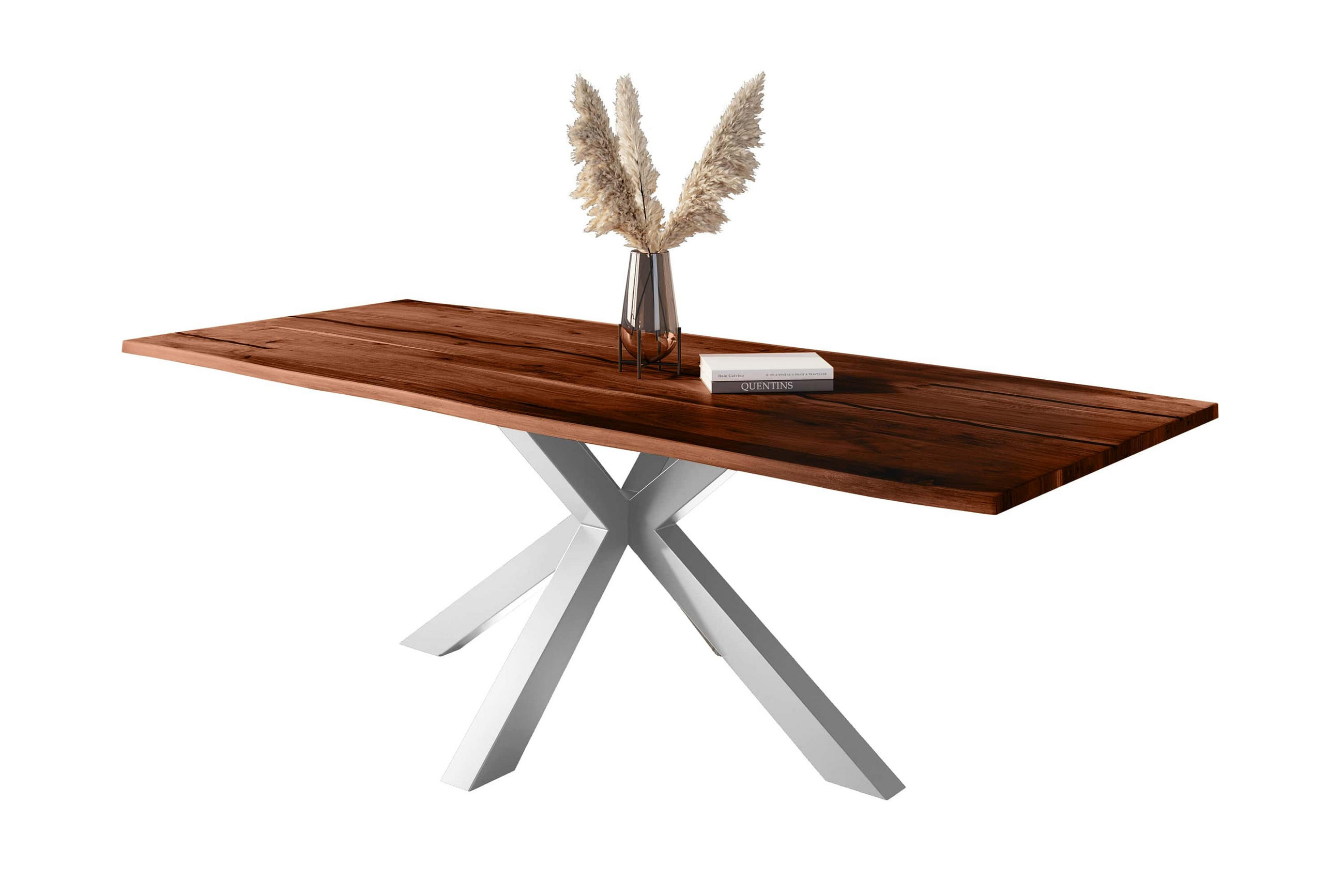 ESSTISCH POLLY - Braun/Akaziefarben, Holz (100/300/77cm) - SAM