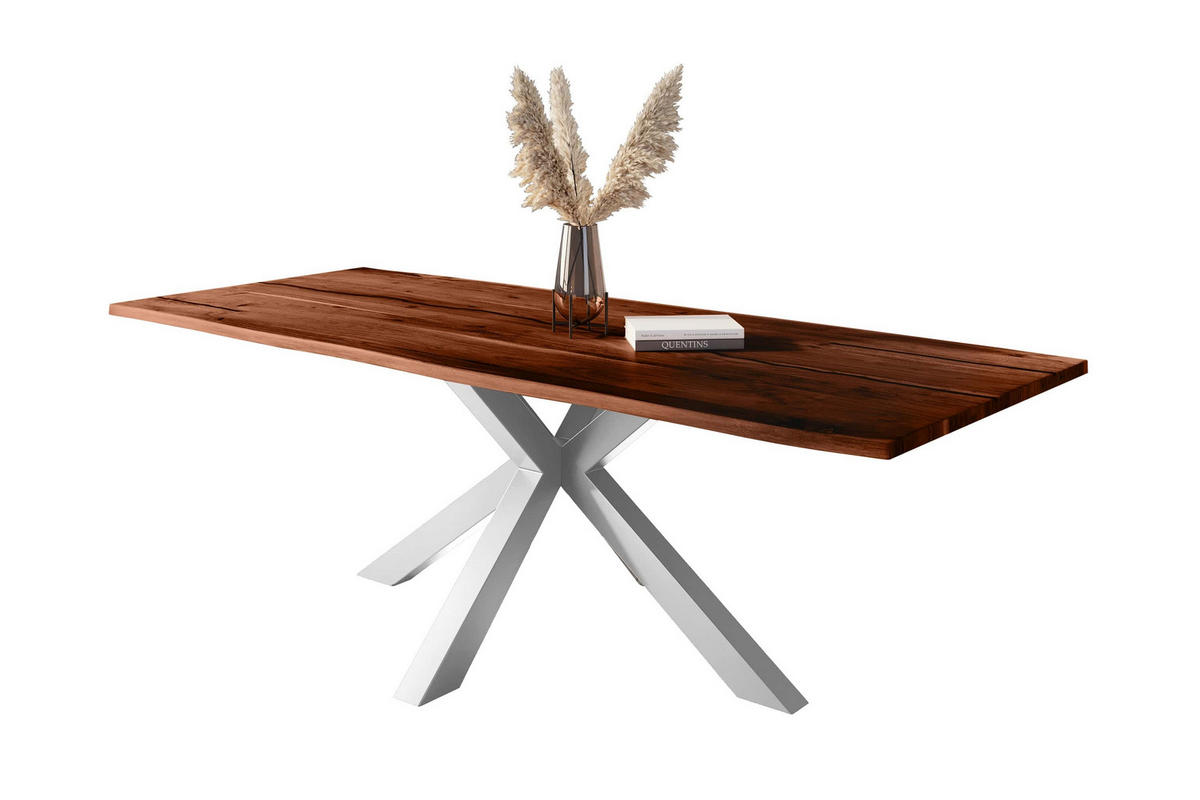 ESSTISCH POLLY - Braun/Akaziefarben, Holz (100/300/77cm) - SAM