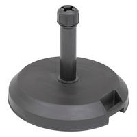 SONNENSCHIRMSTÄNDER Beton 29 kg - Schwarz, Kunststoff (47/47cm)