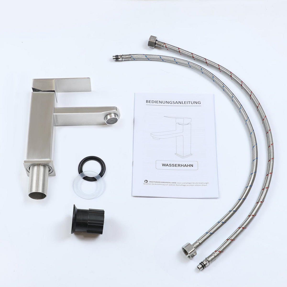 KÜCHENARMATUR Regis 0.5/17.3/16.2 cm - Silberfarben, Metall (0.5/17.3/16.2cm) - ZMH