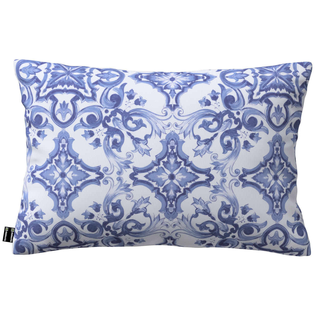 KISSENHÜLLE Mia 47x28 cm - Blau, Textil (47/1cm) - Dekoria