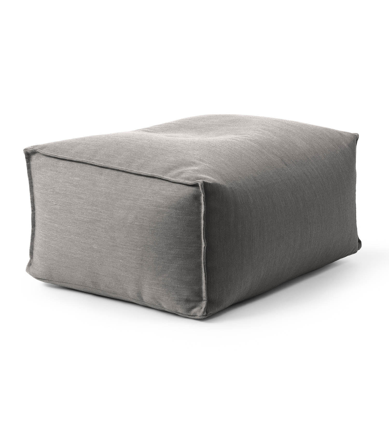 OUTDOOR POUF Der Kugelige - Dunkelgrau, Textil (65/35/55cm) - Mokebo