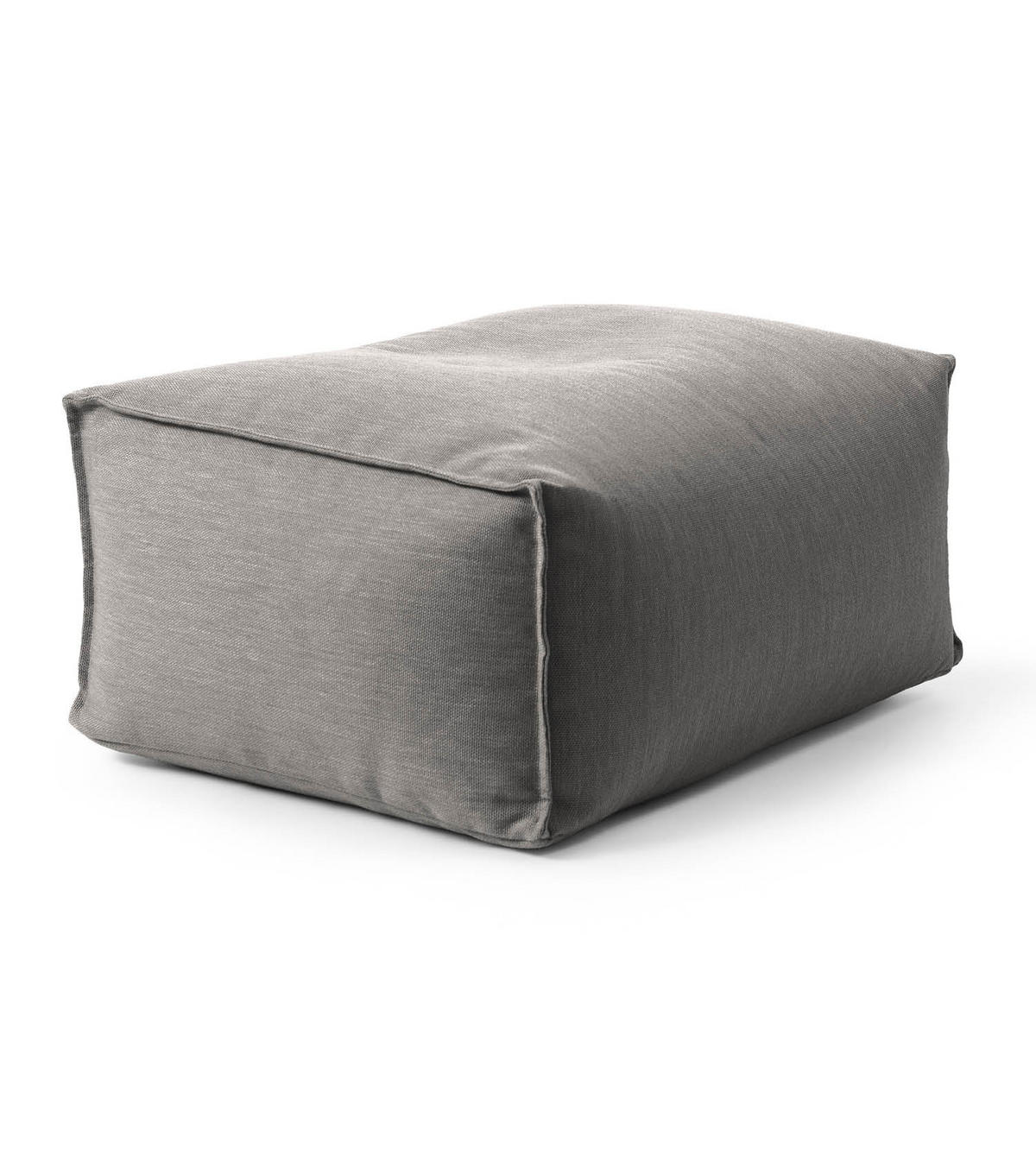 OUTDOOR POUF Der Kugelige - Dunkelgrau, Textil (65/35/55cm) - Mokebo