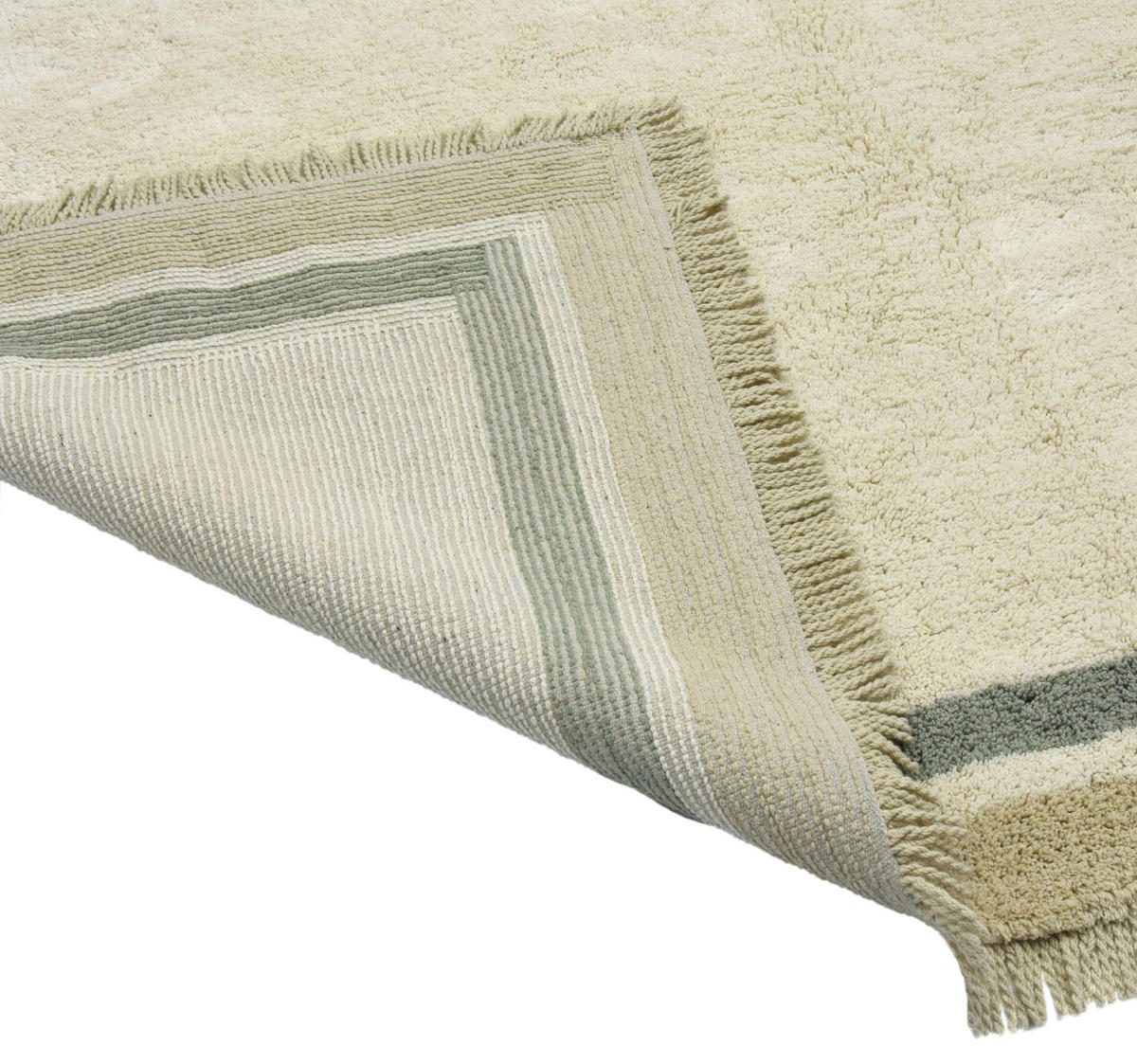 KINDERTEPPICH aus Baumwolle beige - Beige, Naturmaterialien (120/170cm) - AFK Living