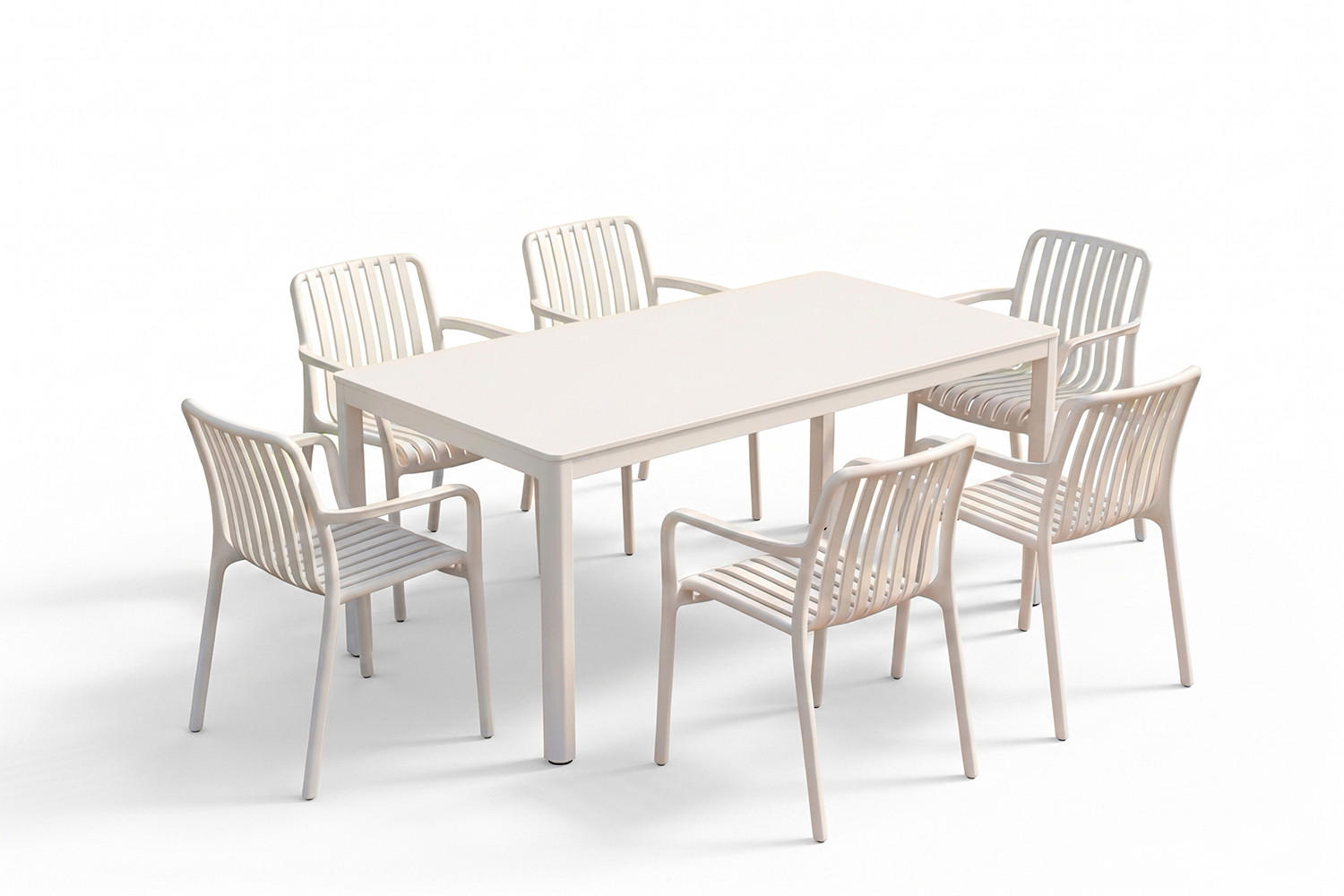 Kawola Garten-Essgruppe Creme