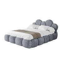 POLSTERBETT mit Bettkasten und Lattenrost, Bett mit Matratze H3/H4 - LANA 120x200 Grau - Grau, Holzwerkstoff/Textil (120/200cm) - ALTDECOR