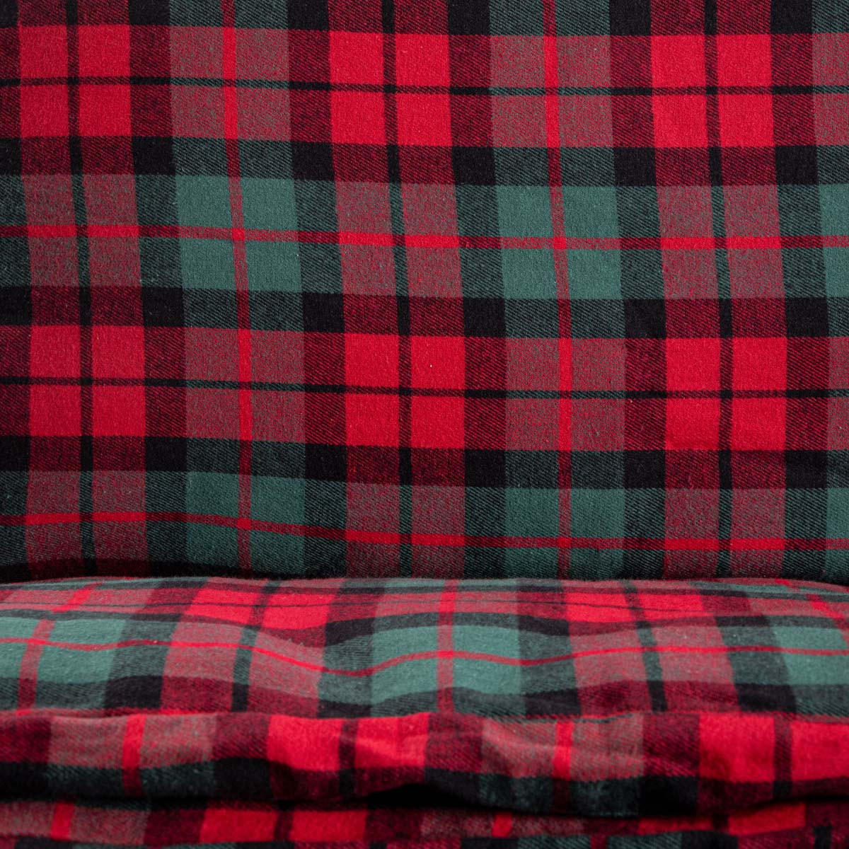 BETTWÄSCHE Tartan Flanell rot 160/200 cm - Rot, Textil (160/200cm) - Homla