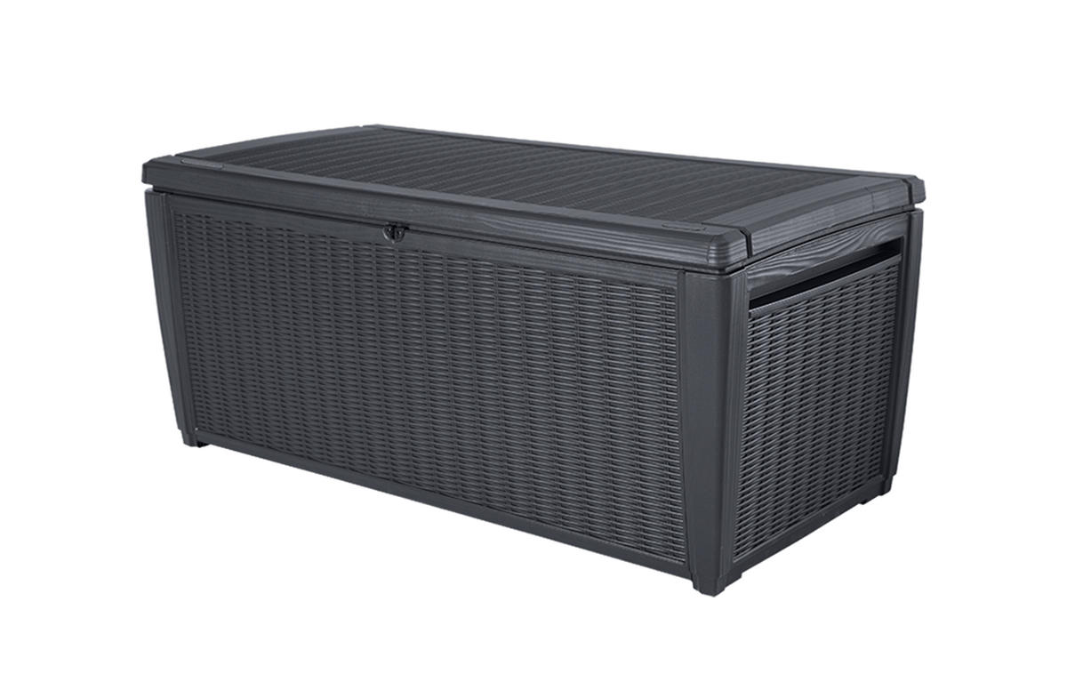 AUFLAGENBOX Sumatra - Dunkelgrau, Kunststoff (73/64/145cm) - Keter
