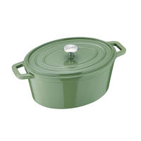 BRÄTER b.iron Bräter, Gusseisen, Grün, 31 x 24 cm - Grün, Metall (42/26.1/17.6cm) - Berndes