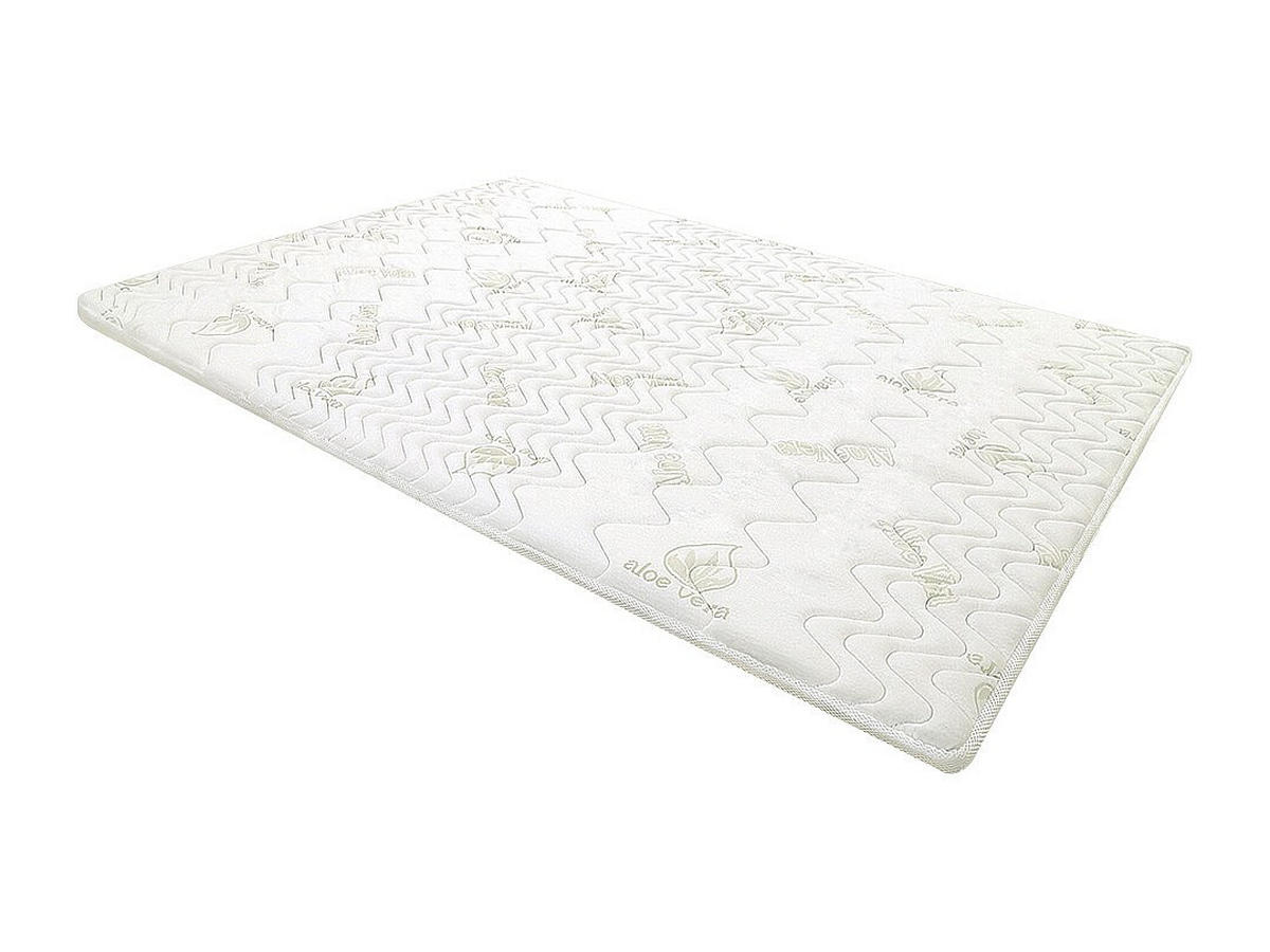TOPPER - 2 Personen - stoff - weiß Antasse - Weiß, Textil (180/200cm) - Vente-Unique
