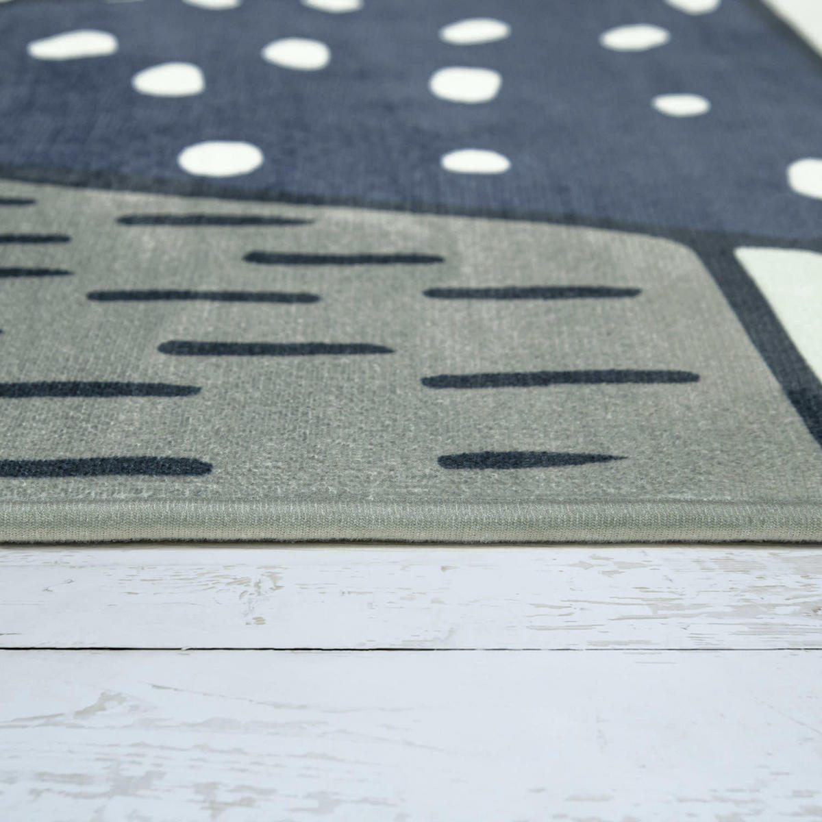 KINDERTEPPICH 120/120 CHICOS 553 - Grau, Kunststoff (120/120cm) - Paco Home