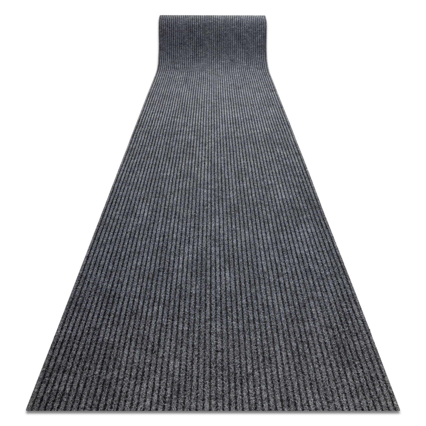 rugsX BĚHOUN - Protiskluzová podložka dveří GIN 2126 venkovní, vnitřní břidlicově šedá Liverpool 80 cm 80/230 cm