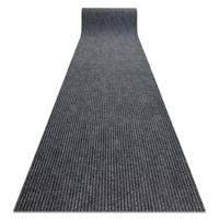 LÄUFER Türmatte rutschfest 200/130 cm - Grau, Textil (200/130cm) - rugsX