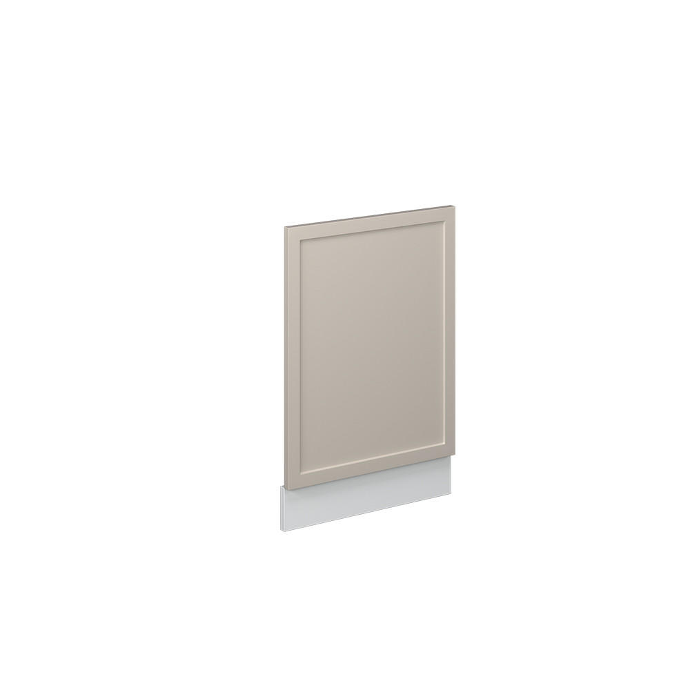 FRONTBLENDE Fame-Line GrauBeige 45 cm ohne AP - Weiß/Grau, Holzwerkstoff (45/67.4/1.6cm) - Vicco