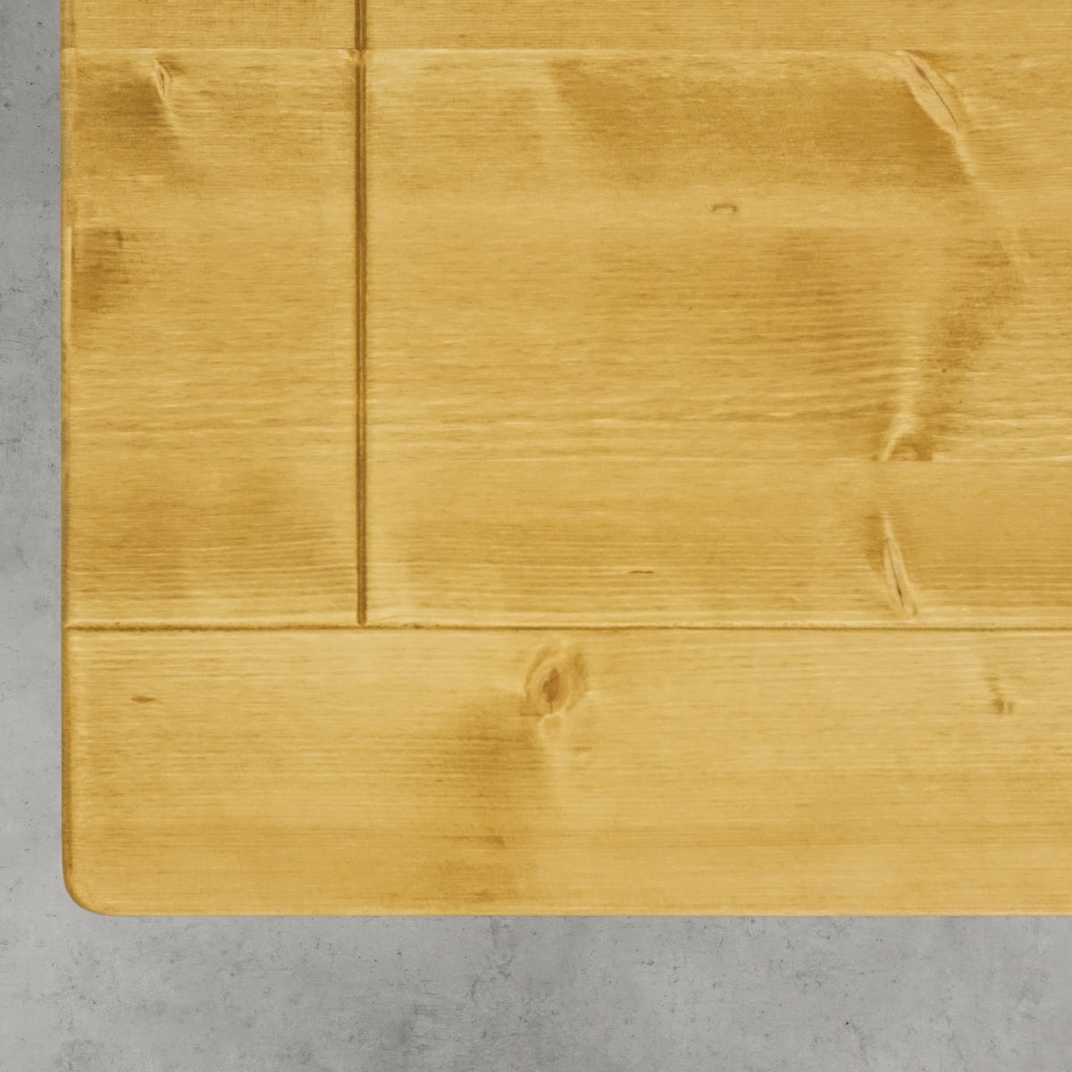 ESSTISCH aus Massivholz VINTAGE - Honig, Holz (180/80/75cm) - Seart