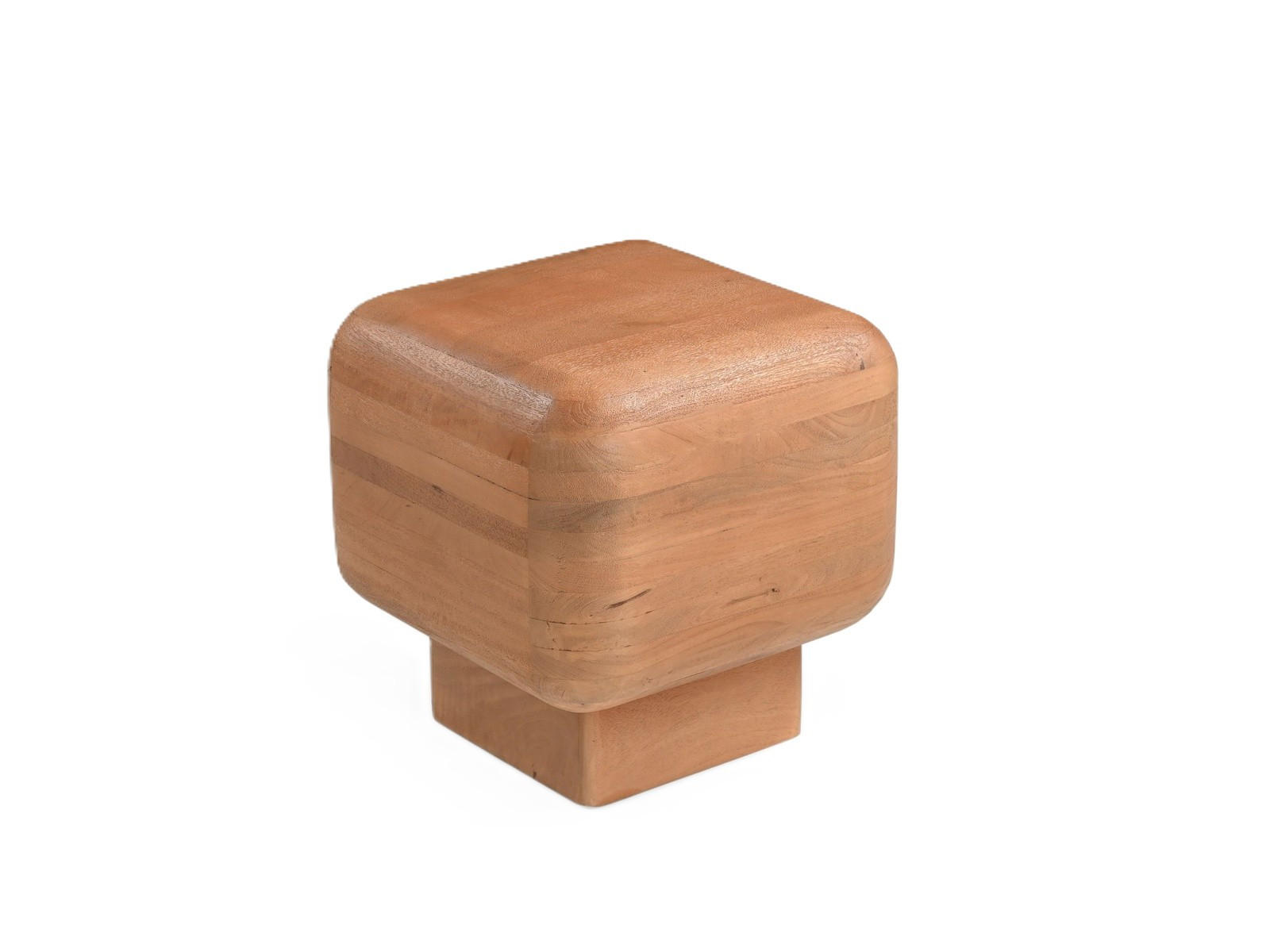 COUCHTISCH Fedde Mangoholz 45 cm / 45 cm Natur - Naturfarben, Holz (45/45/45cm) - Villa Möbel