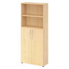 REGALSCHRANK - 5 Ordnerhöhen 35/80/188 cm in Ahornfarben - Ahornfarben, Holzwerkstoff (80/188/35cm) - bümö